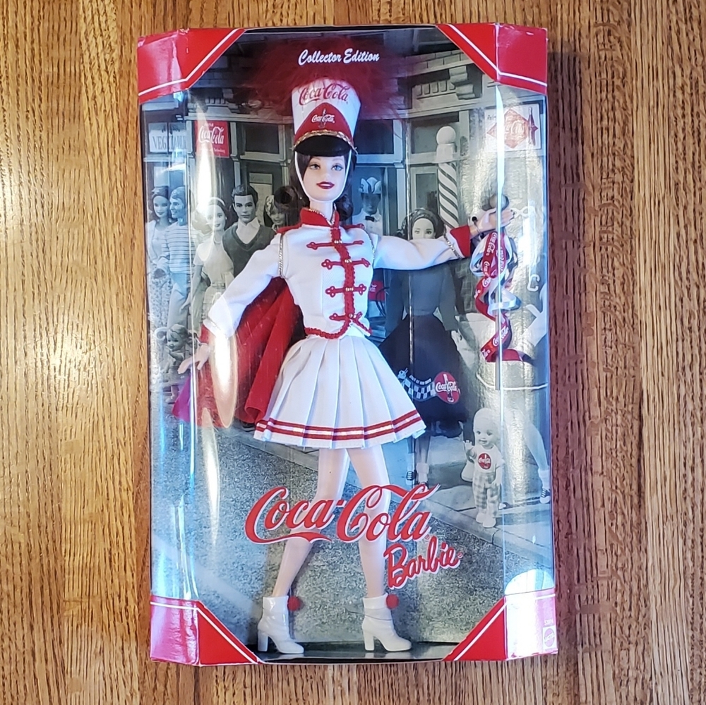 2001 Coca-Cola Majorette Barbie Doll